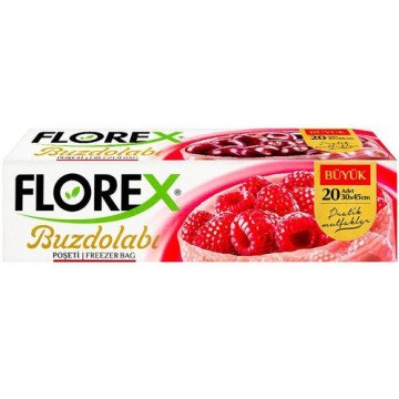 Florex Buzdolabı Poşeti Büyük Boy 20'li