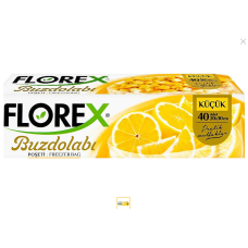 Florex Buzdolabı Poşeti Küçük Boy 40'lı