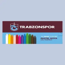 TRABZONSPOR SHİNY PASTEL BOYA 12'Lİ