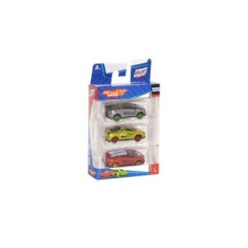 Toysan, 3'Lü Speed Racer Metal Araba Seti