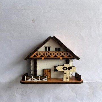 Of Hatırası Dağ Evi Magnet