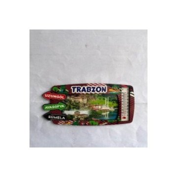 Trabzon Hatırası Termometreli Magnet
