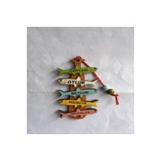 Ahşap Balık Yön Magnet