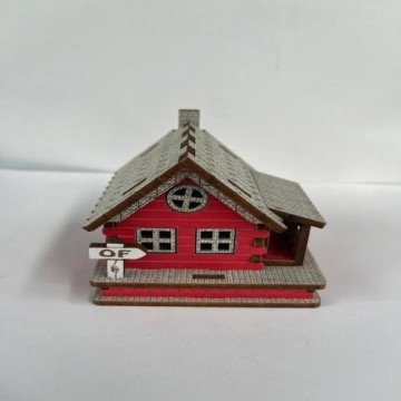 Of Hatırası Küçük Boy Ahşap Yayla Evi 