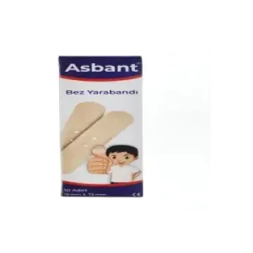 Asbant Yara Bandı Standart 19 mm x 72 mm