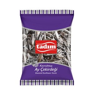 Tadım Bol Tuzlu Kavrulmuş Siyah Ayçekirdek 100 G