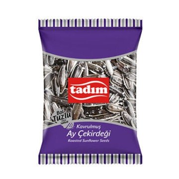 Tadım Bol Tuzlu Kavrulmuş Siyah Ayçekirdek 100 G