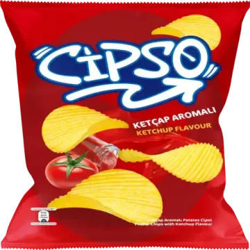 Cipso Ketçap Aromalı Patates Cipsi 104 G